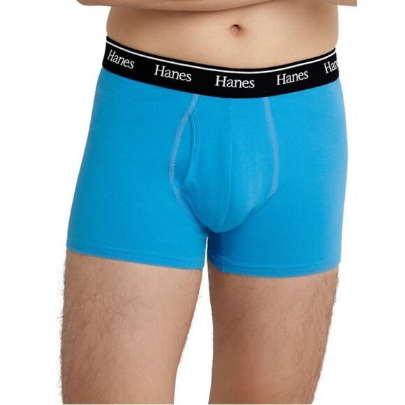 Underwear Trunks Boxer Briefs Moisture-Wicking Stretch Cotton 3-Pack Size 3XL - Picture 6 of 9